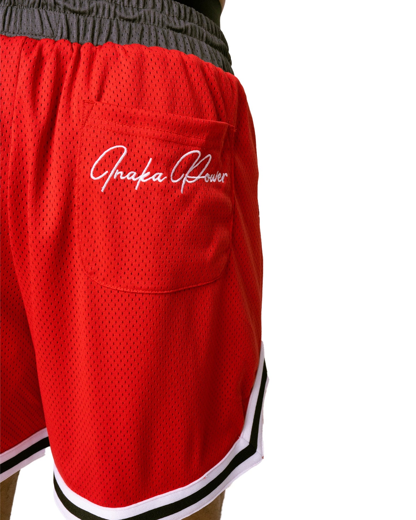Men's League Mesh Shorts - Brick Red