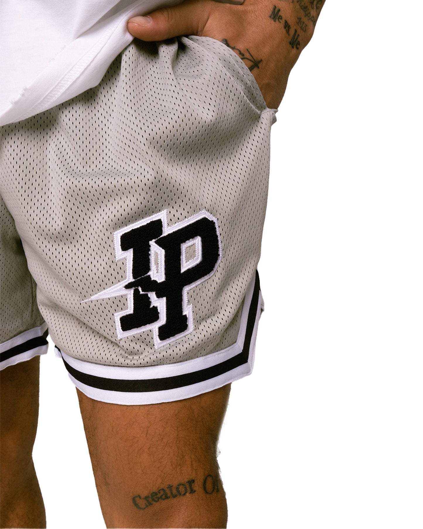 Men's League Mesh Shorts - Steel