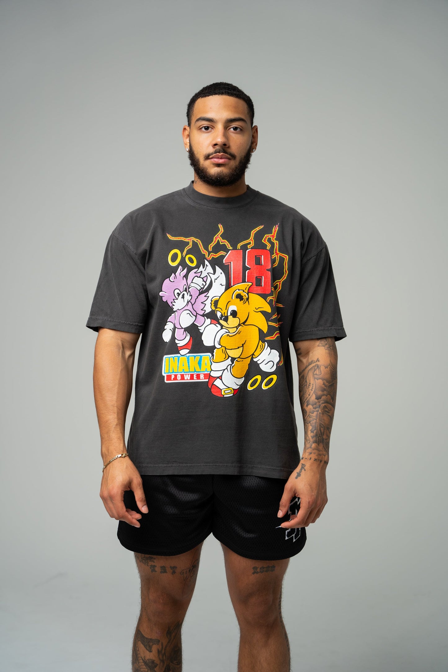 Gotta Go Fast Tee - Vintage Black