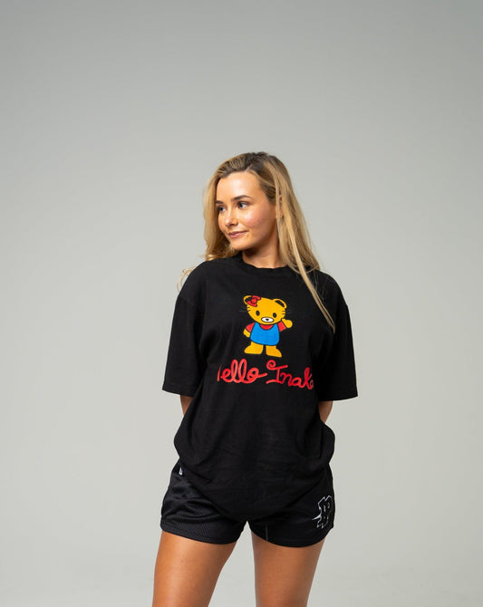 Hello INAKA Tee - Black