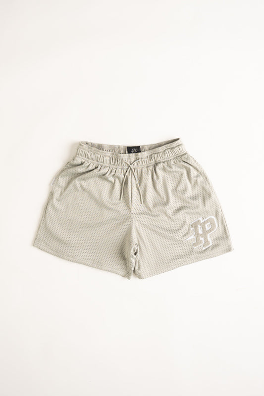 Patch Basic Shorts - Grey