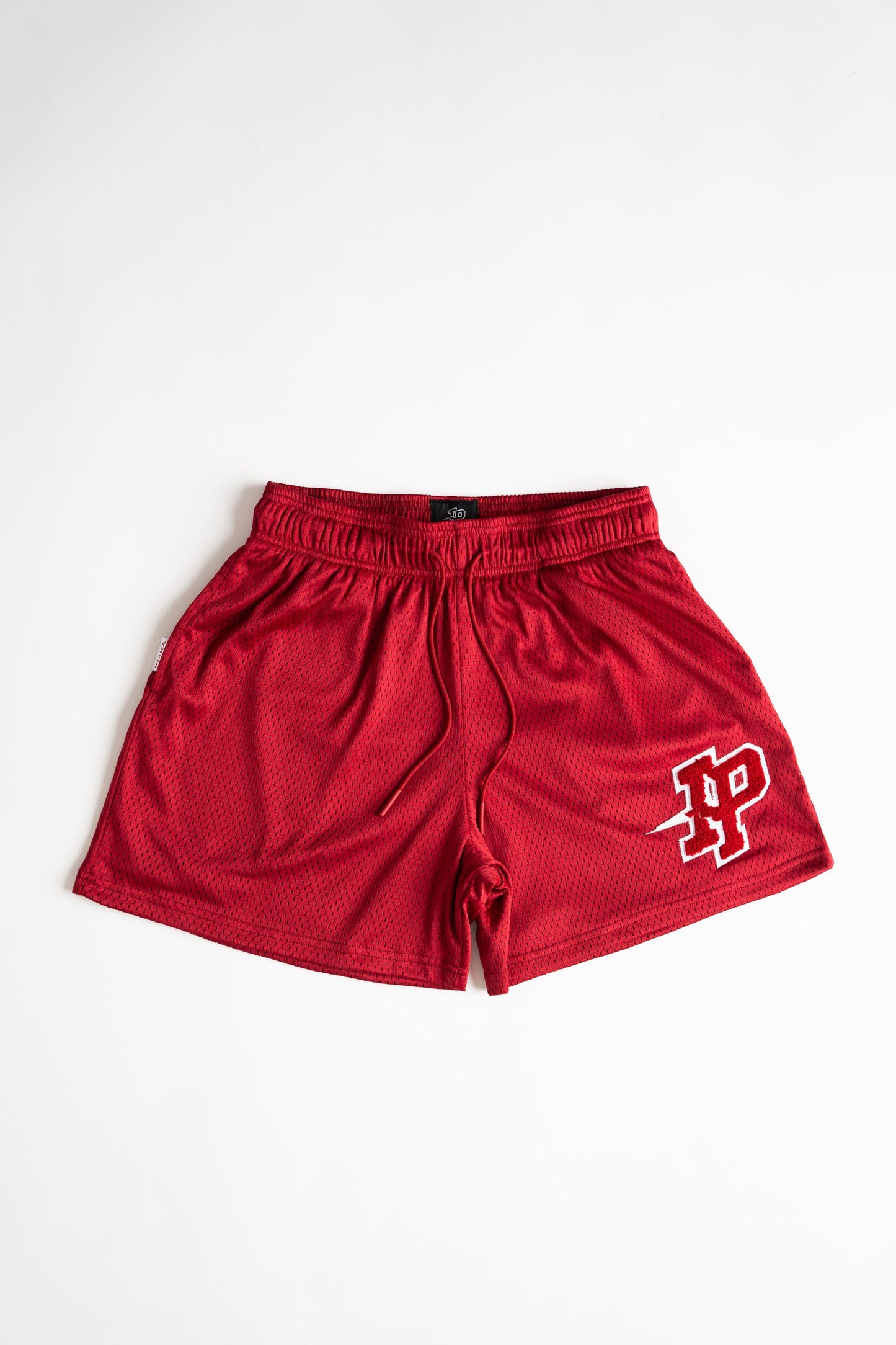 Patch Basic Shorts - Red