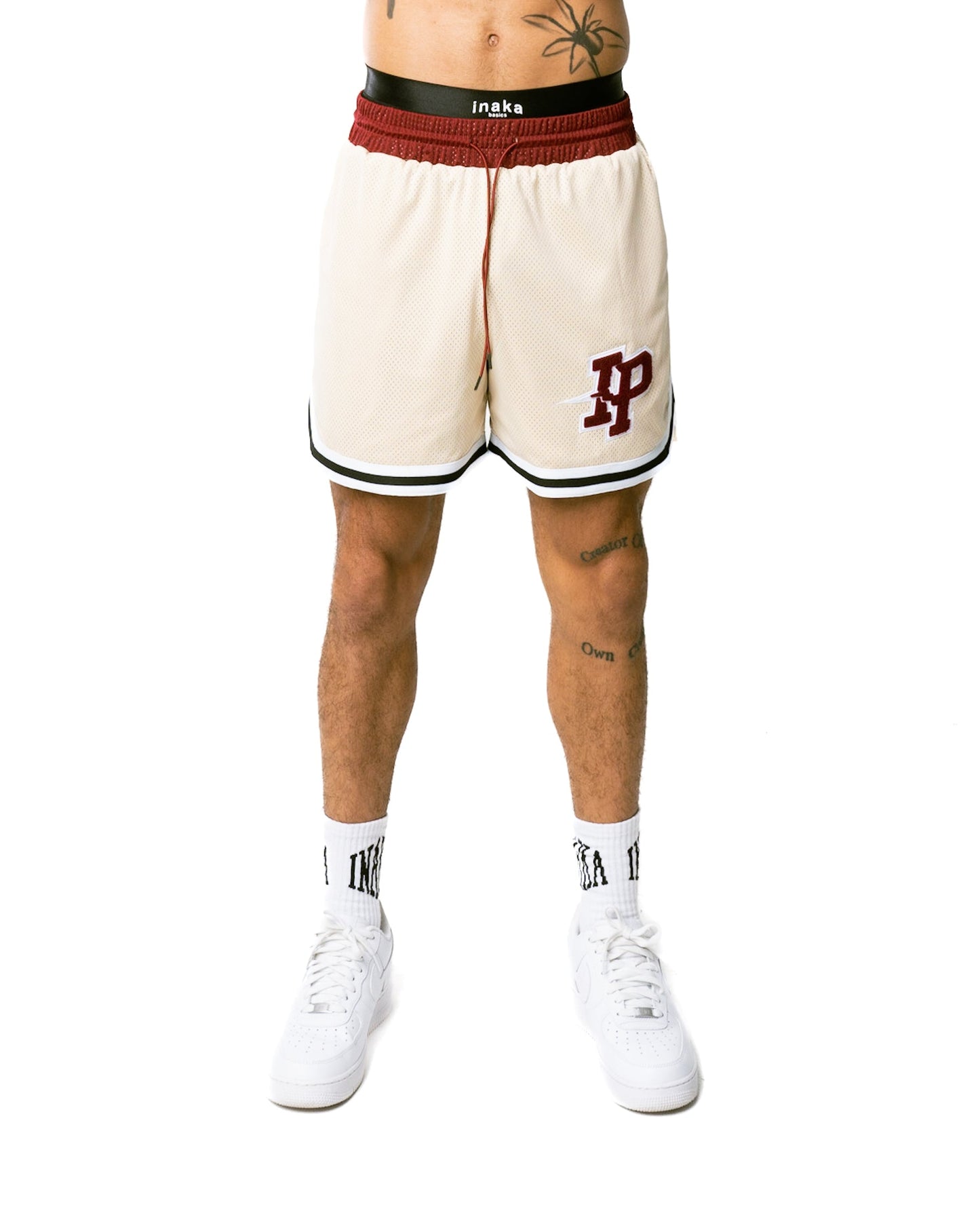 Men's League Mesh Shorts - Beige
