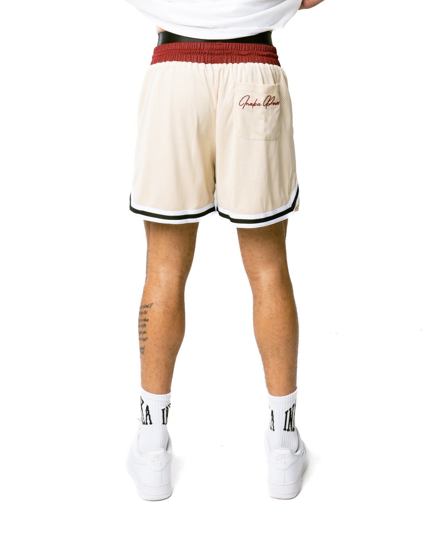 Men's League Mesh Shorts - Beige