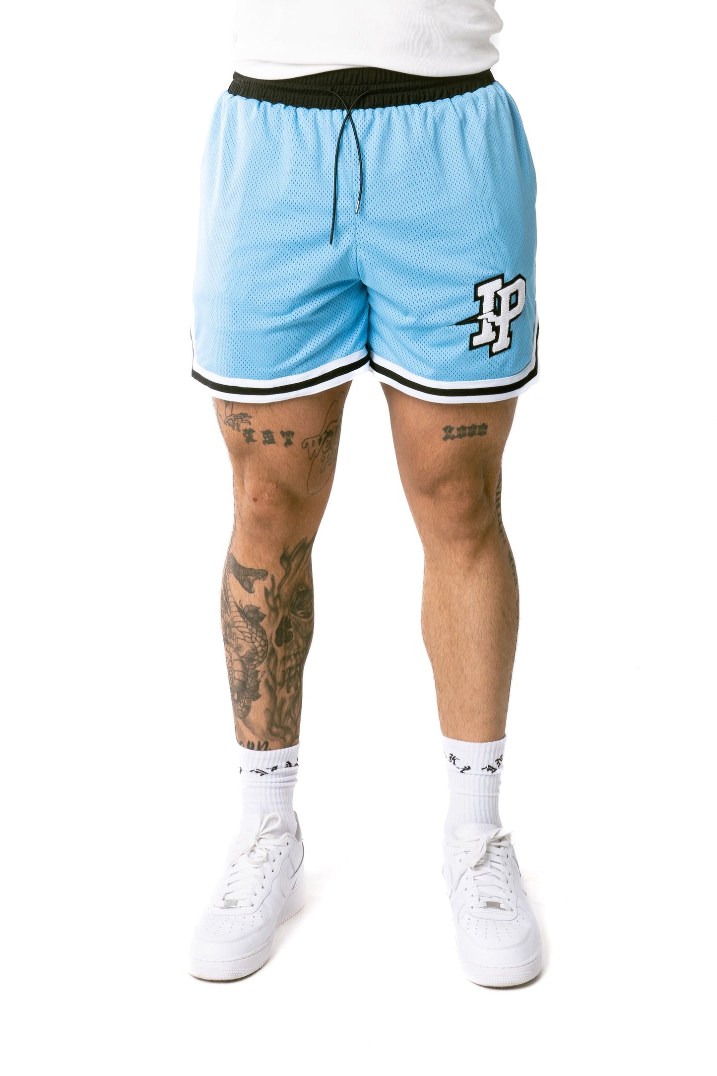 Men's League Mesh Shorts - Retro Blue