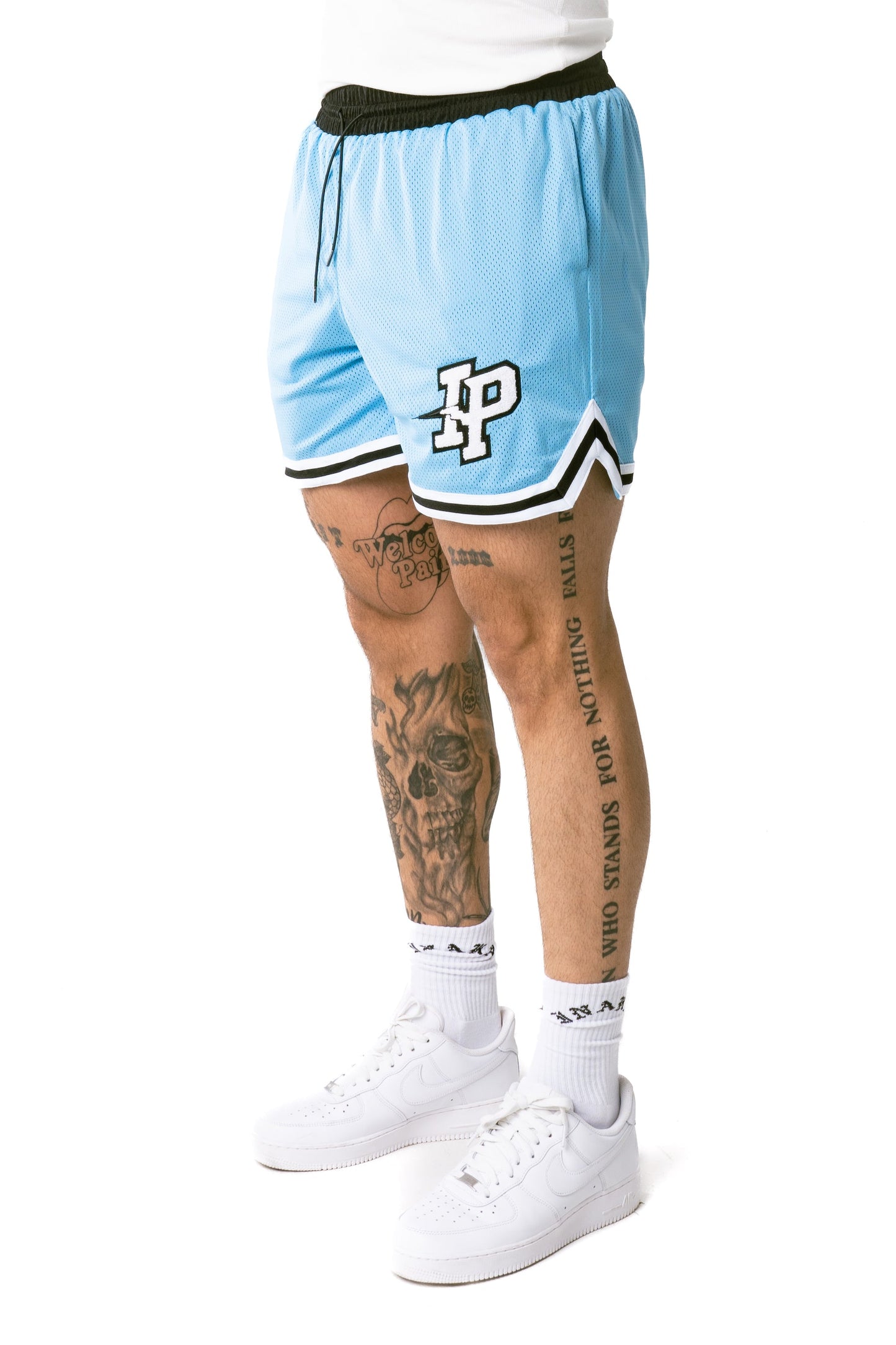 Men's League Mesh Shorts - Retro Blue