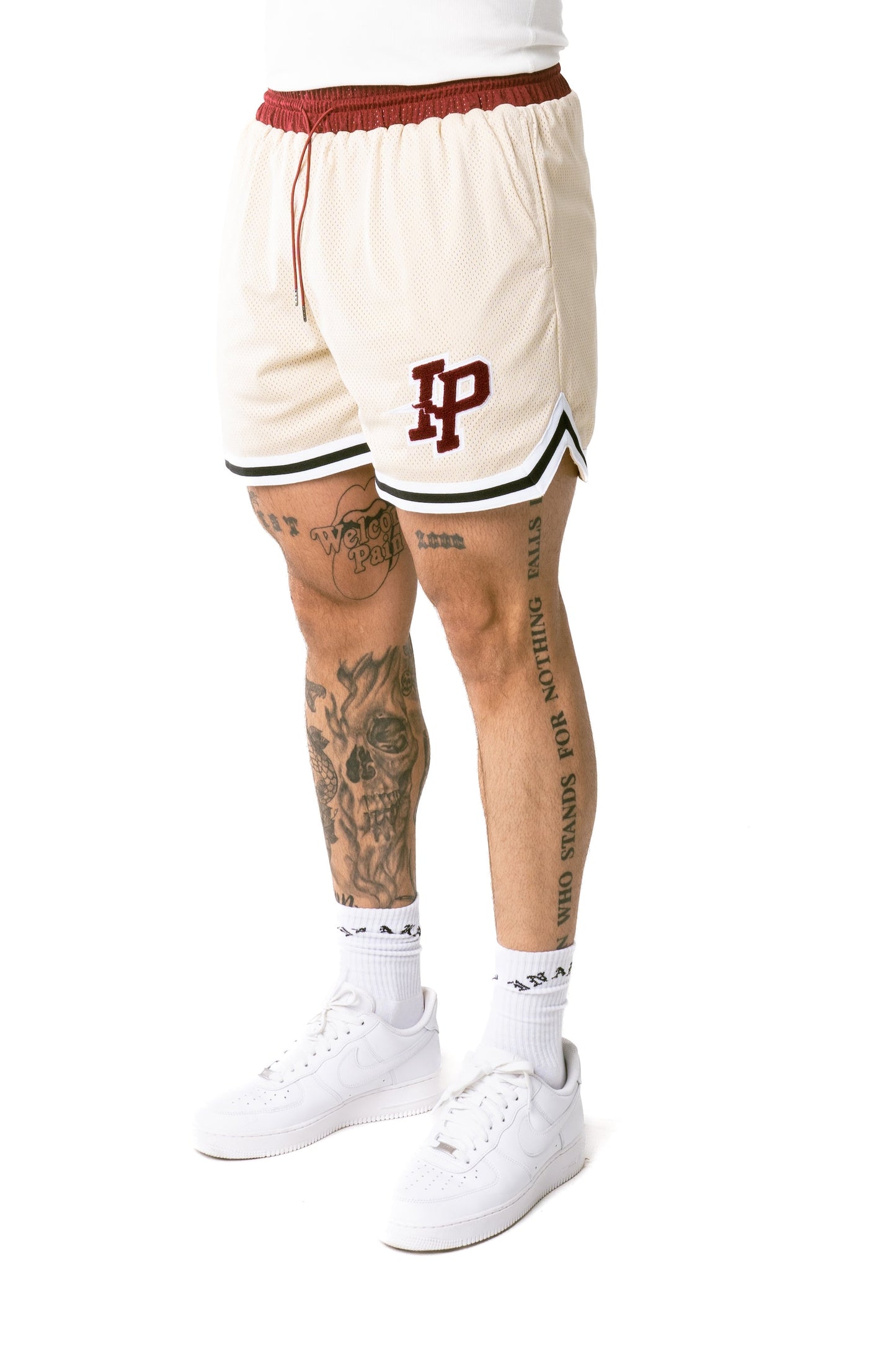 Men's League Mesh Shorts - Beige