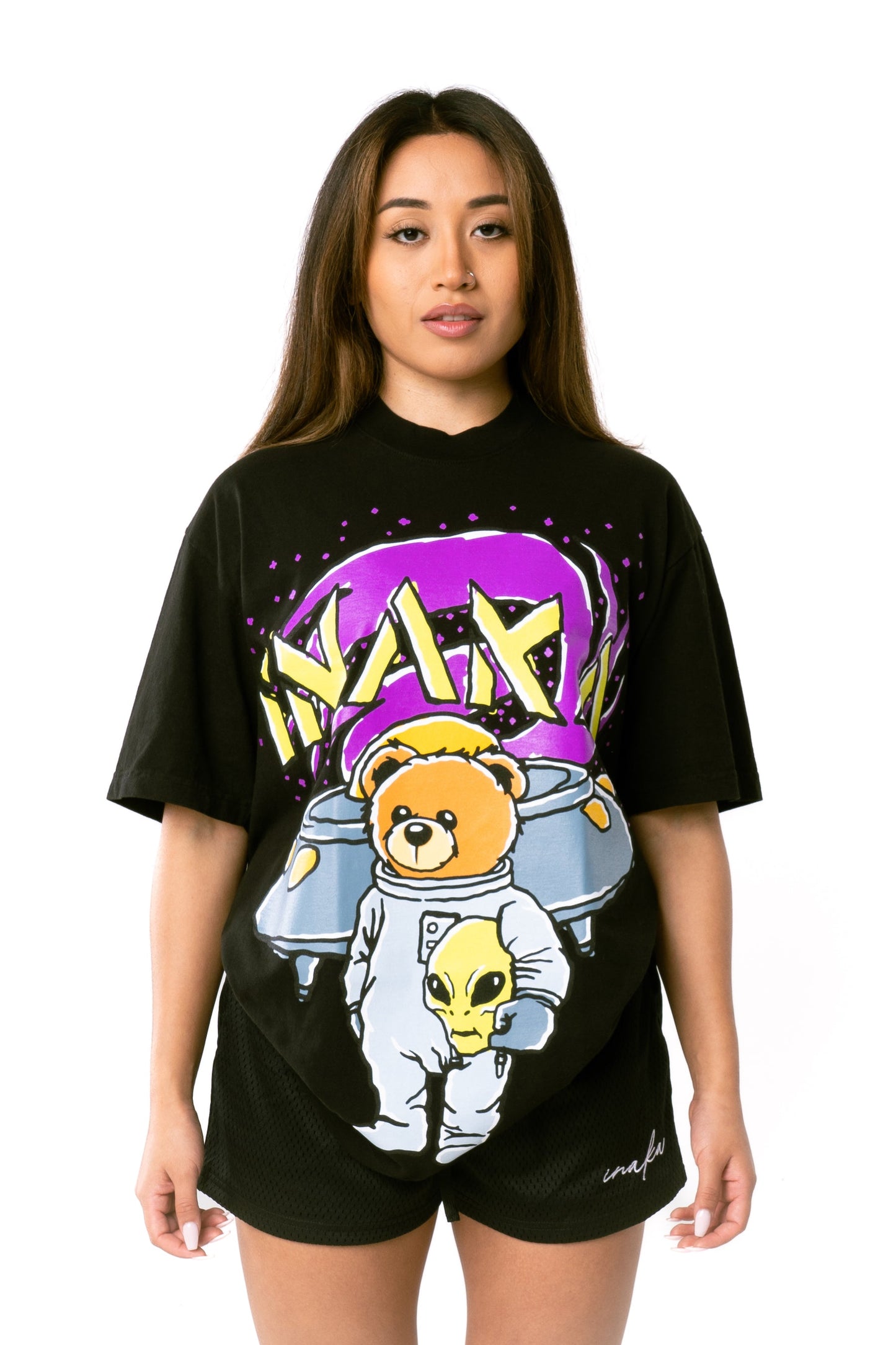 UFO Teddy Tee - Black