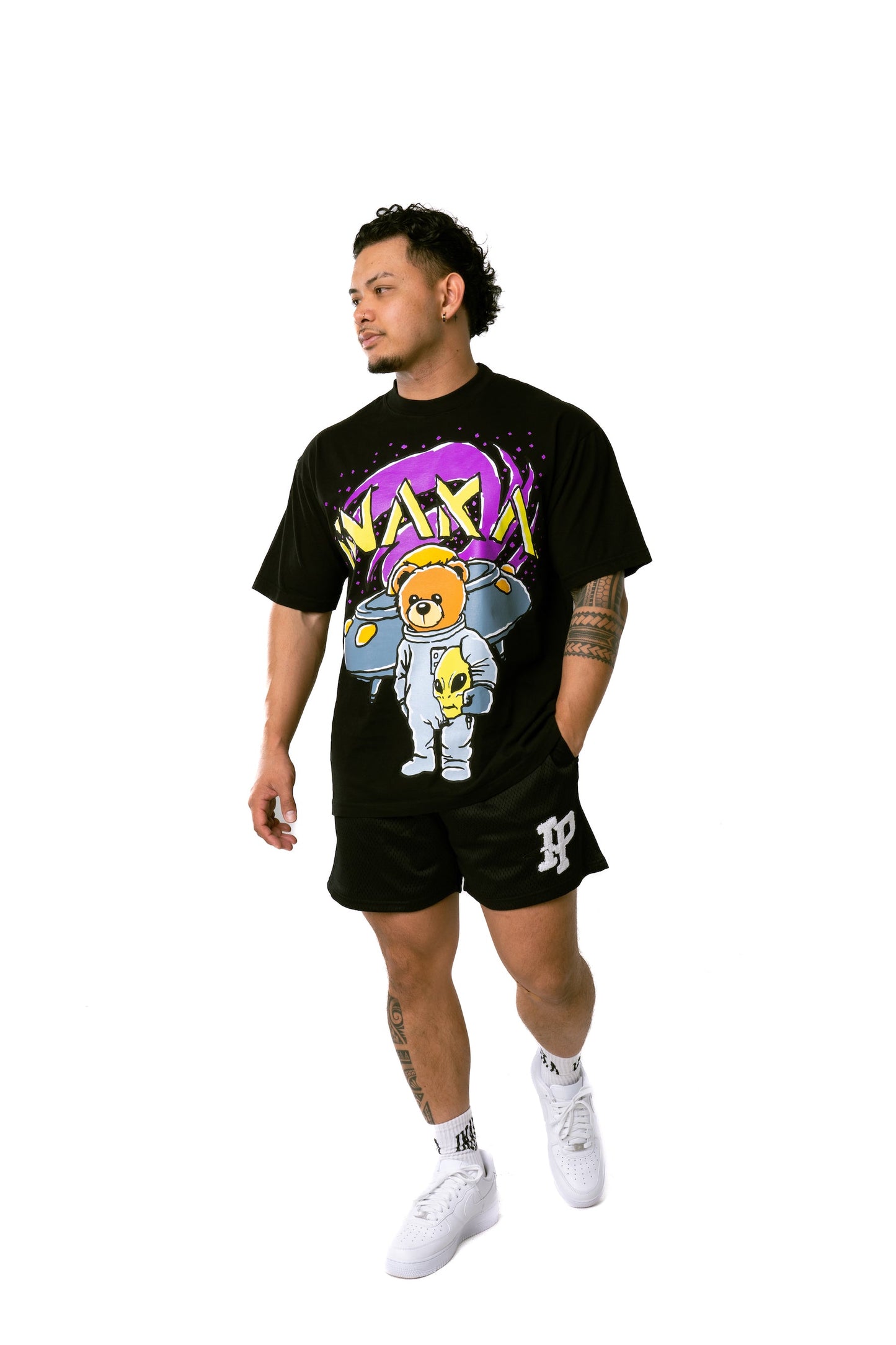 UFO Teddy Tee - Black