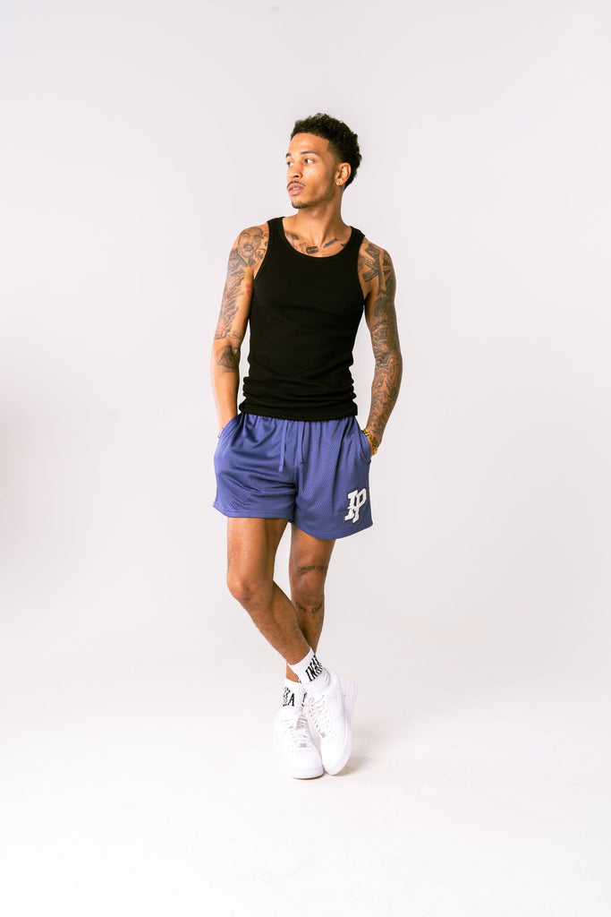 Patch Basic Shorts - Cobalt Blue