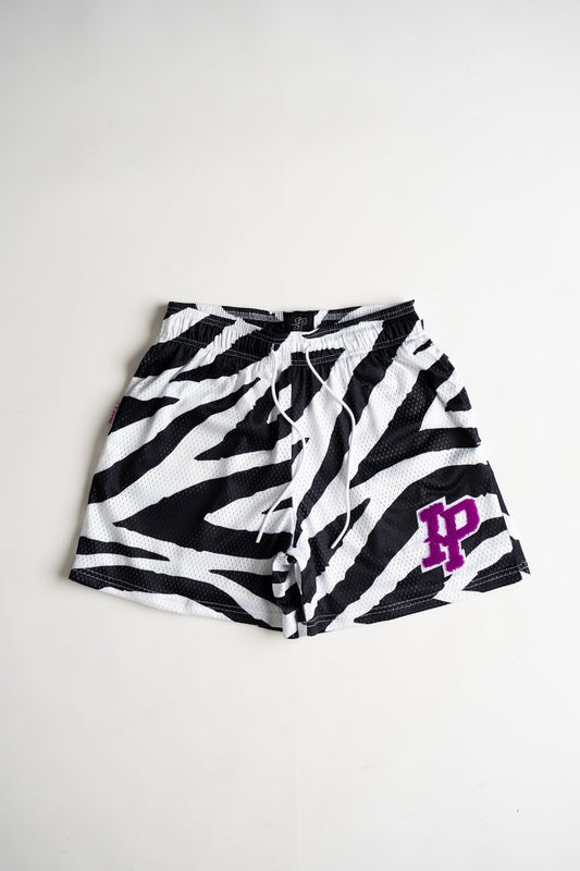 Men's Graphic Mesh Short - Zebra