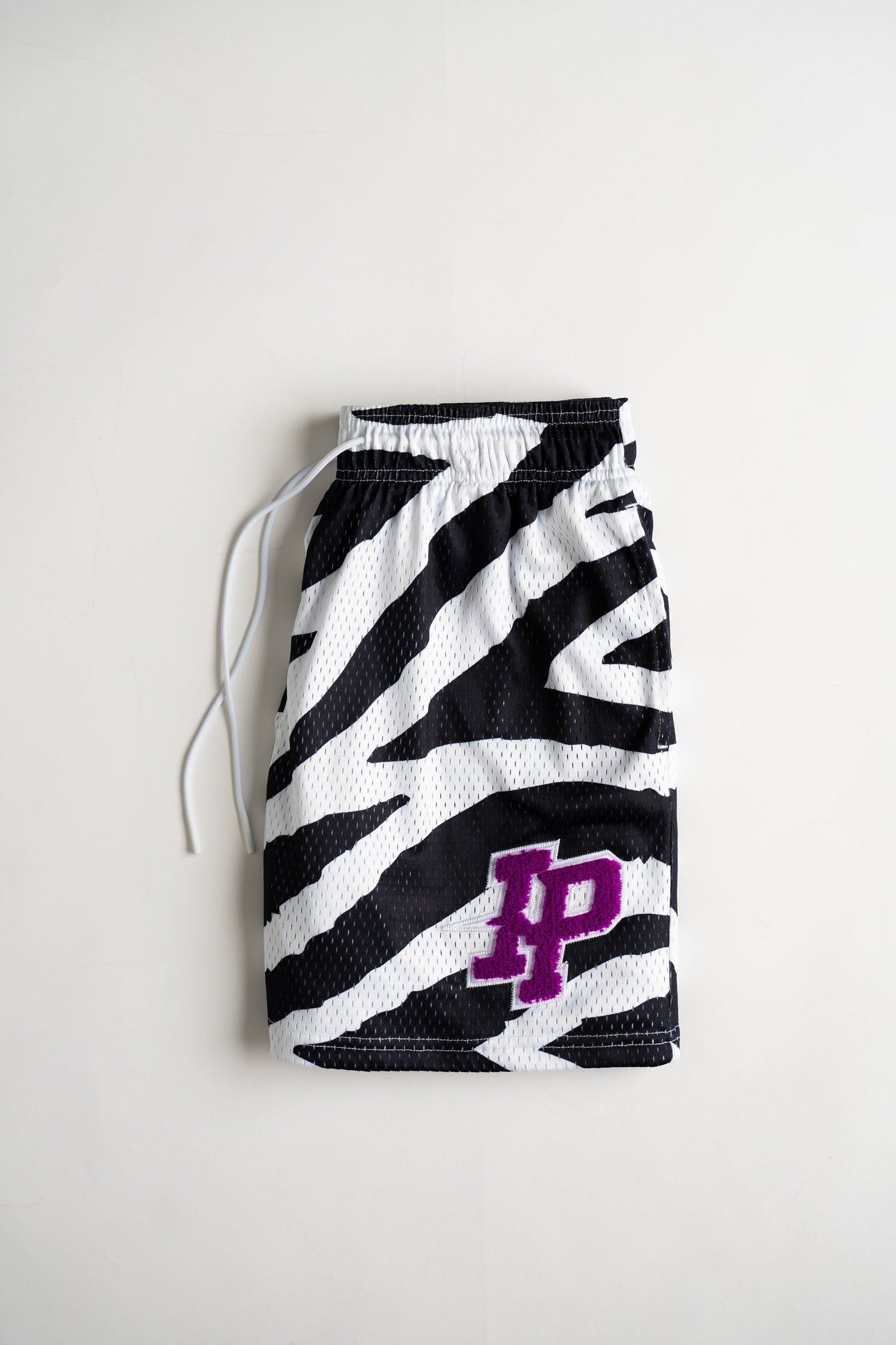 Men's Graphic Mesh Short - Zebra