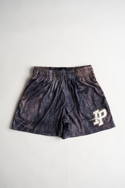 Men's Graphic Mesh Short - Wolf