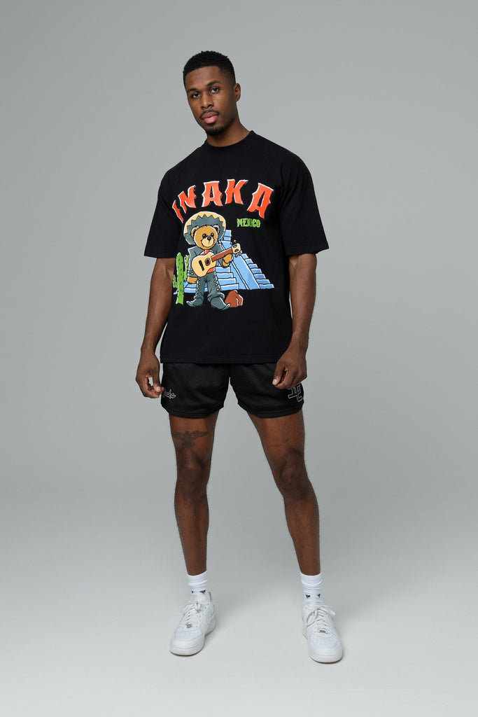 Mexico Teddy Tee - Black