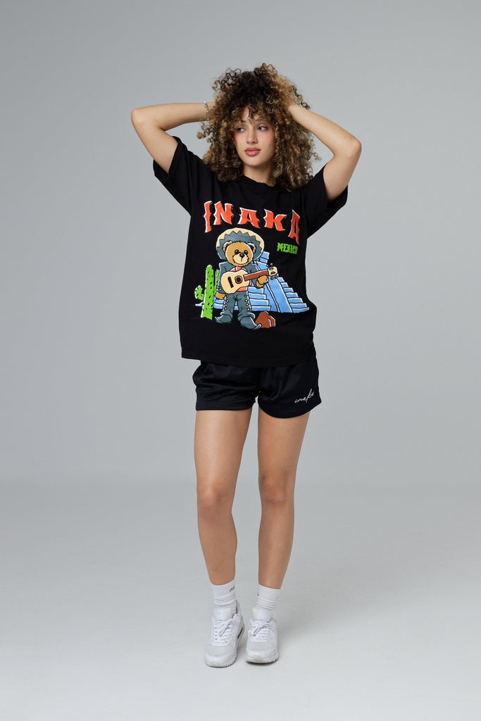 Mexico Teddy Tee - Black
